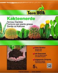 5 Liter potgrond voor Cactussen | TerraBrill | Professionele potgrond om uw cactussen en vetplanten te verpotten